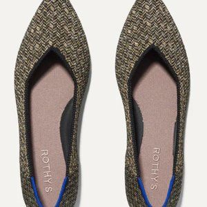 Rothy's The Point II Sparkle Herringbone 8.5